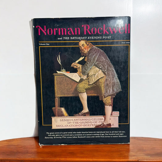 Collectible Norman Rockwell The Saturday Evening Post: The Early Years 1916-1928 - Vol. 1 Hardcover