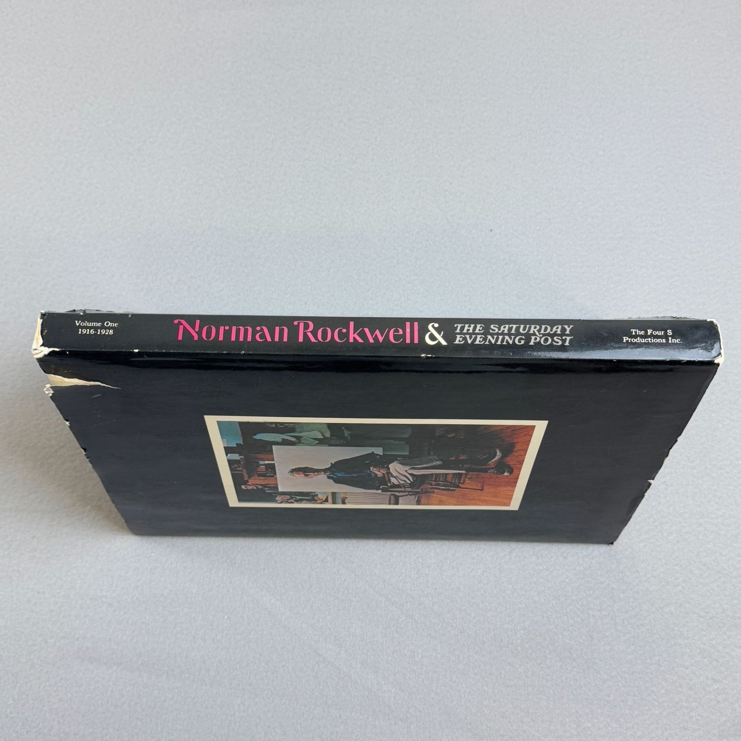 Collectible Norman Rockwell The Saturday Evening Post: The Early Years 1916-1928 - Vol. 1 Hardcover