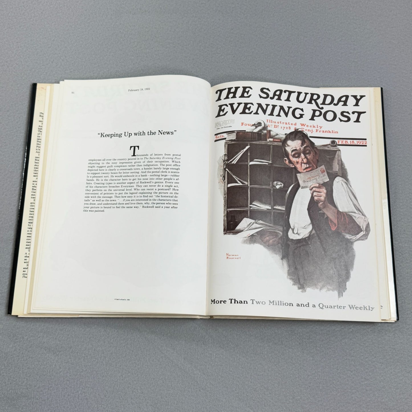 Collectible Norman Rockwell The Saturday Evening Post: The Early Years 1916-1928 - Vol. 1 Hardcover