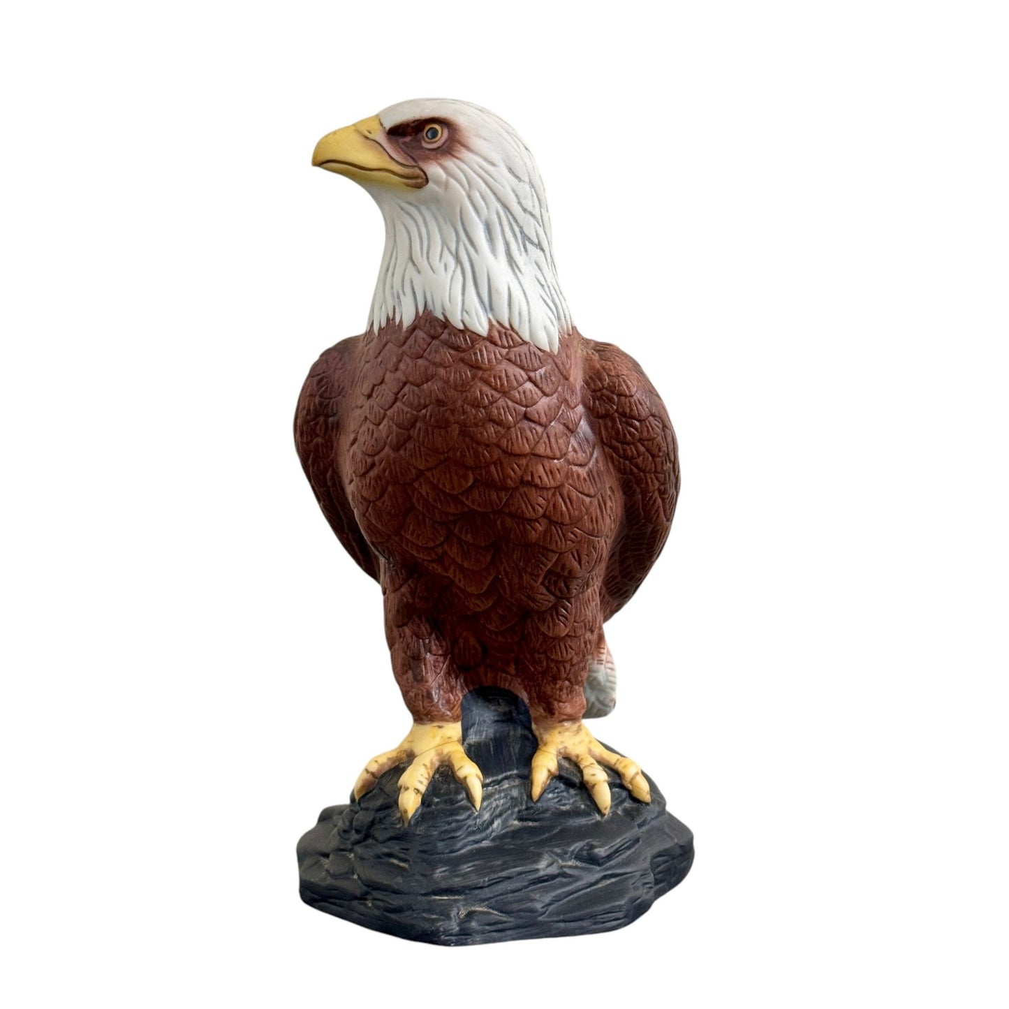 Vintage 1982 Avon Porcelain  America Eagle Pride of America Figurine 8" Tall