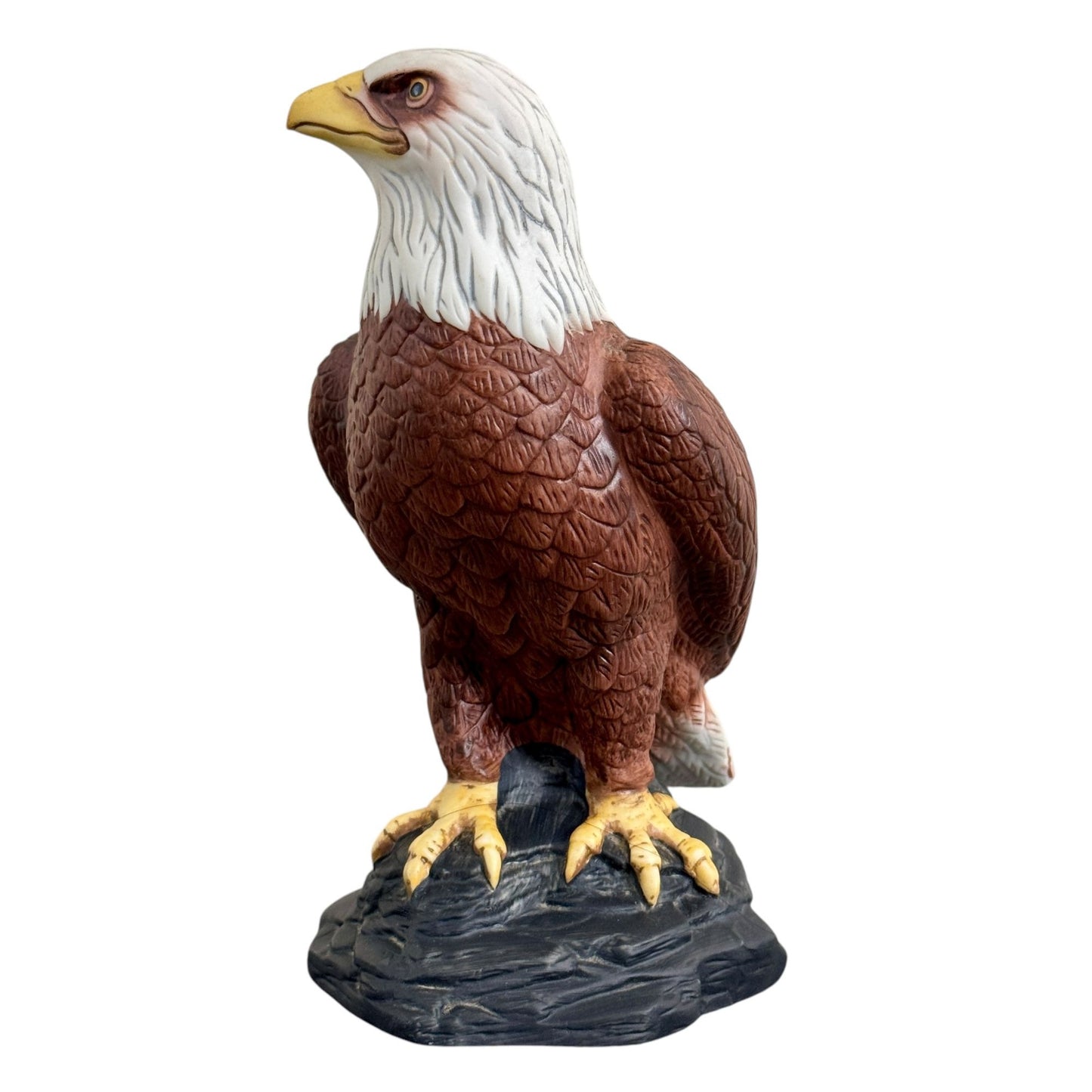 Vintage 1982 Avon Porcelain  America Eagle Pride of America Figurine 8" Tall