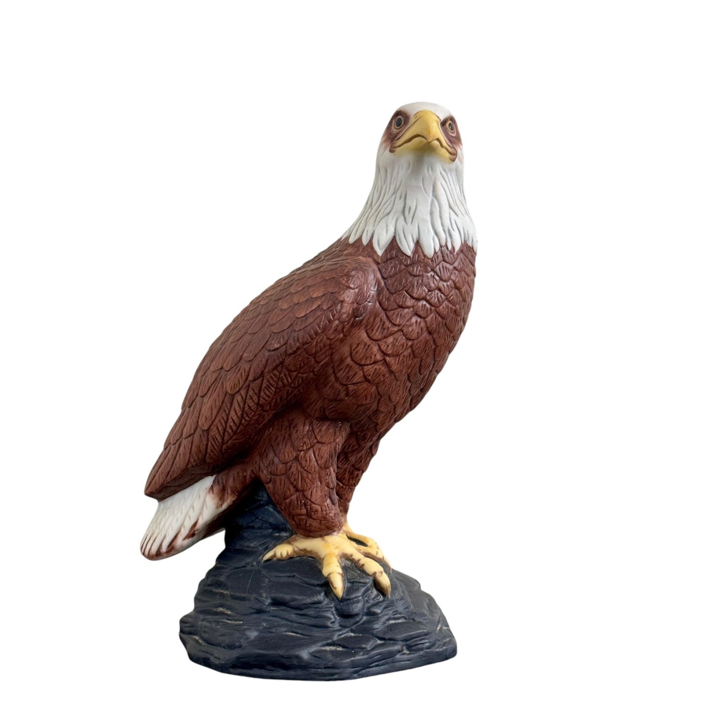 Vintage 1982 Avon Porcelain  America Eagle Pride of America Figurine 8" Tall