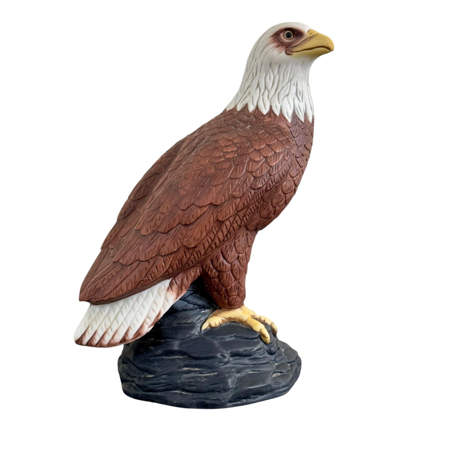 Vintage 1982 Avon Porcelain  America Eagle Pride of America Figurine 8" Tall