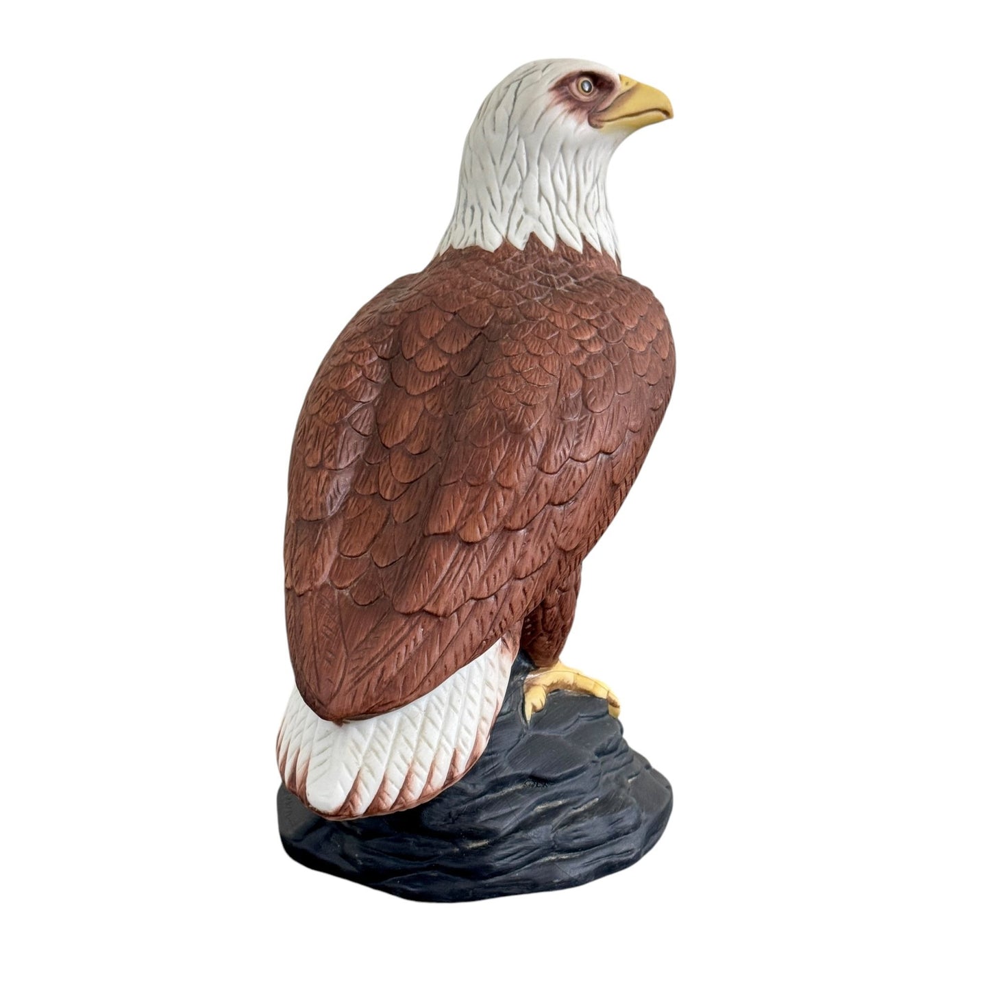 Vintage 1982 Avon Porcelain  America Eagle Pride of America Figurine 8" Tall