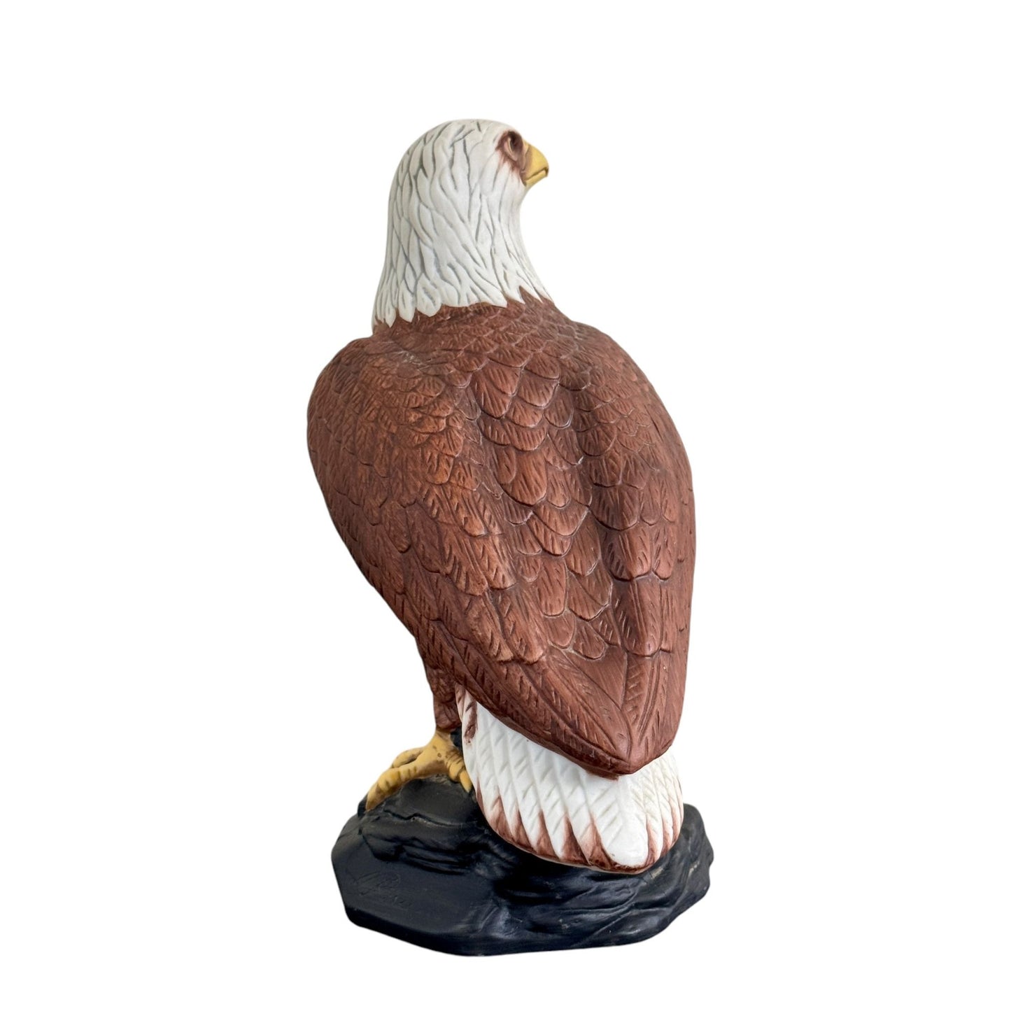 Vintage 1982 Avon Porcelain  America Eagle Pride of America Figurine 8" Tall