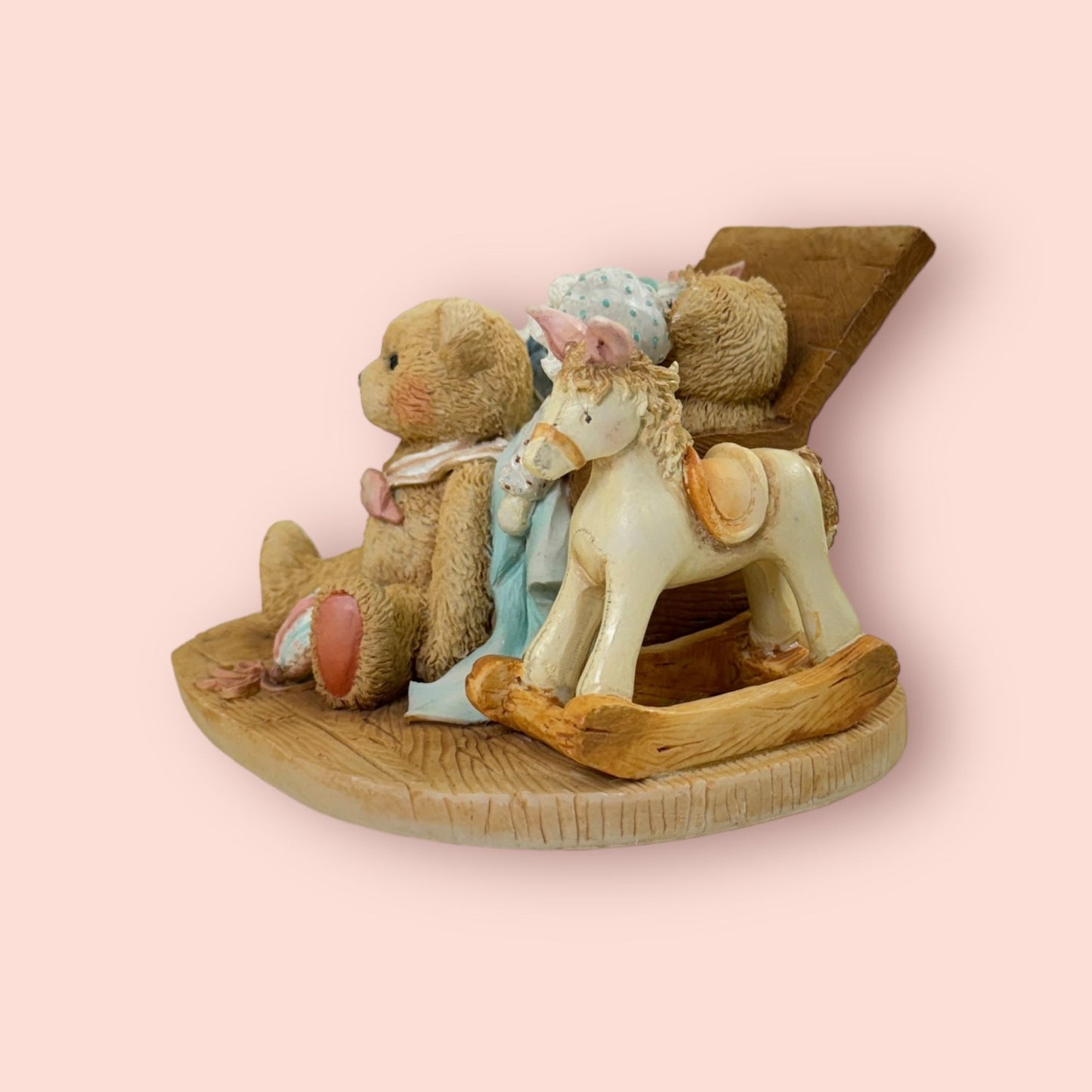 1991 Christopher Old Friends Are The Best Friends Cherished Teddies Collection 950483