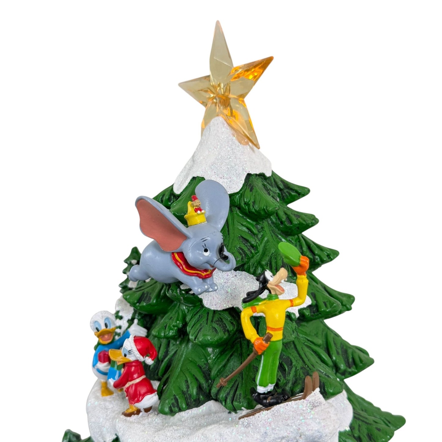 Disney Animated Christmas Tree Indoor Decorations 18" With Holiday Songs