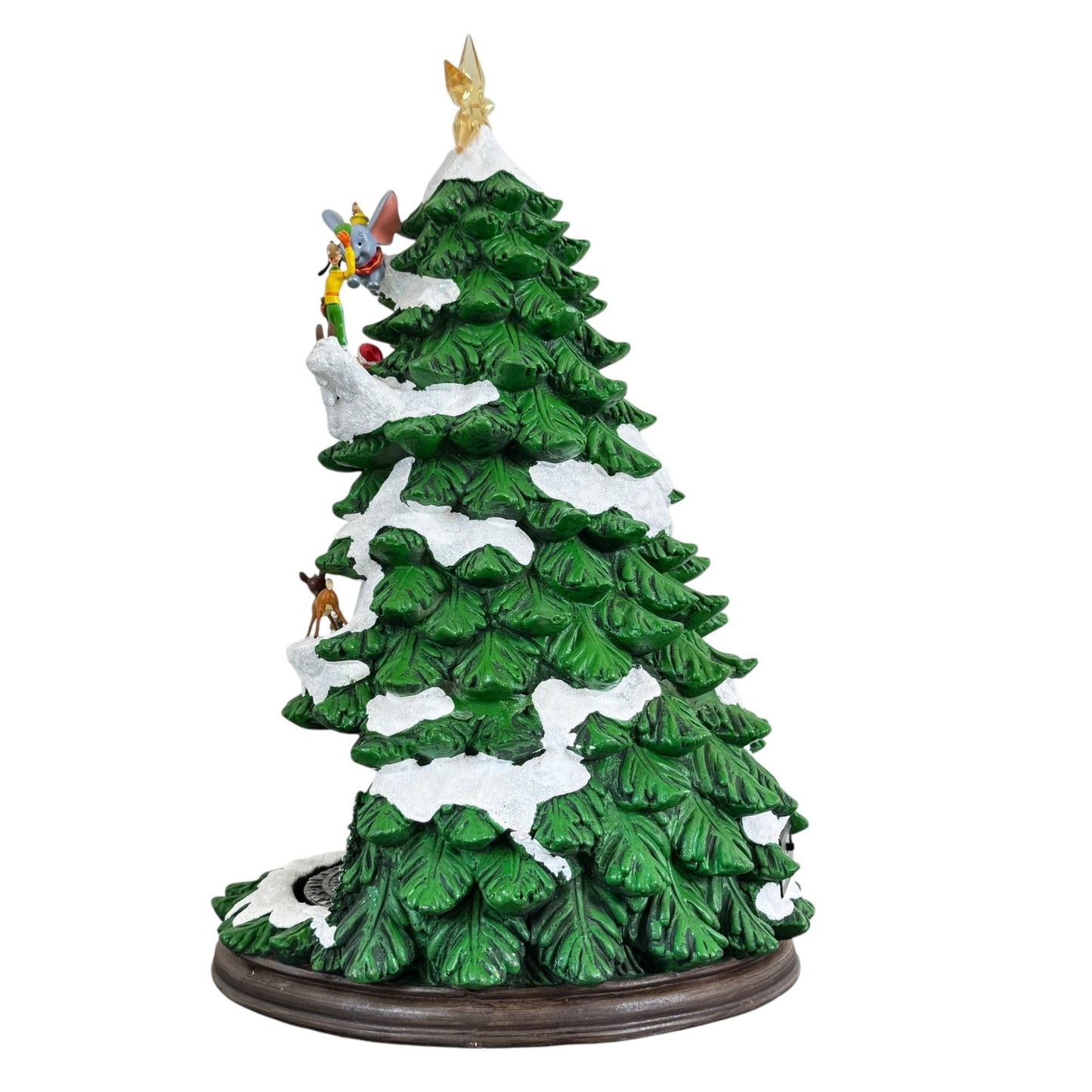 Disney Animated Christmas Tree Indoor Decorations 18" With Holiday Songs