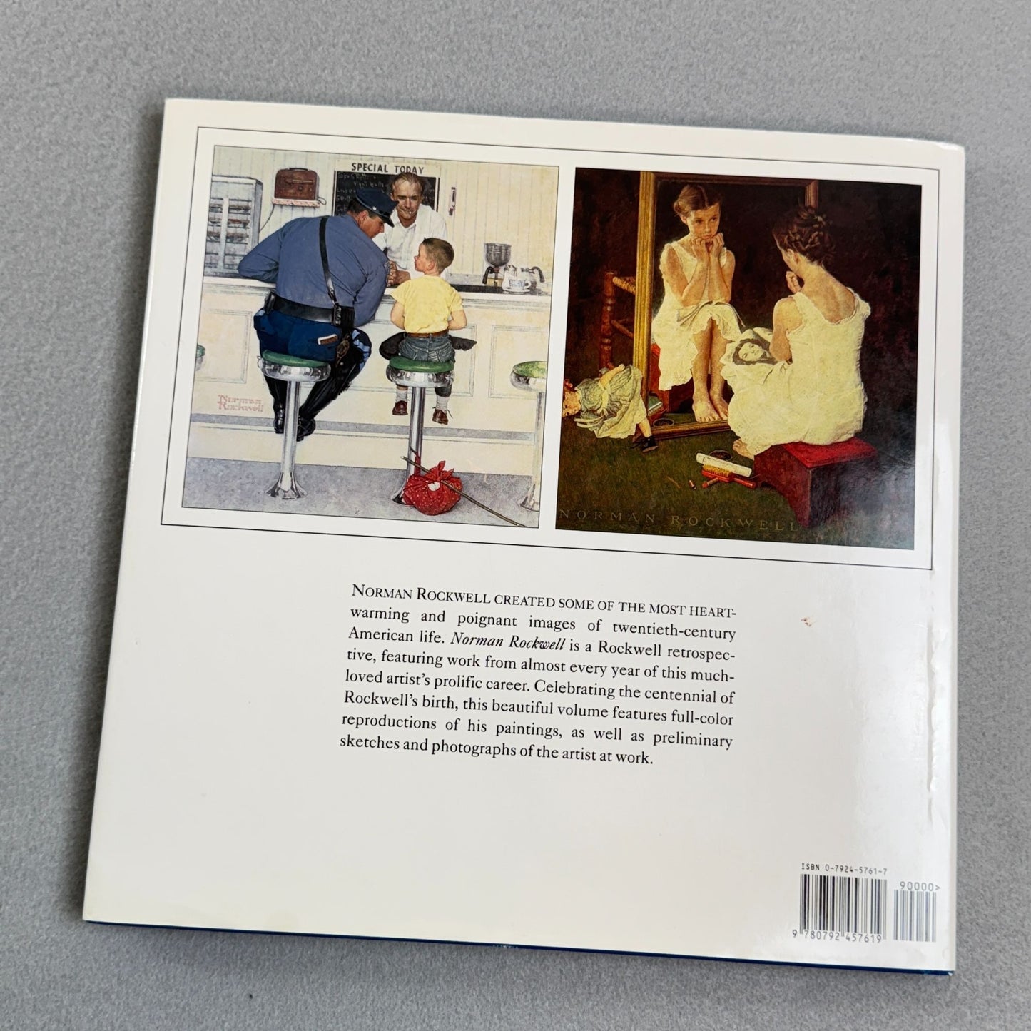 Norman Rockwell A Centennial Celebration Hardcover Collector's Item Book