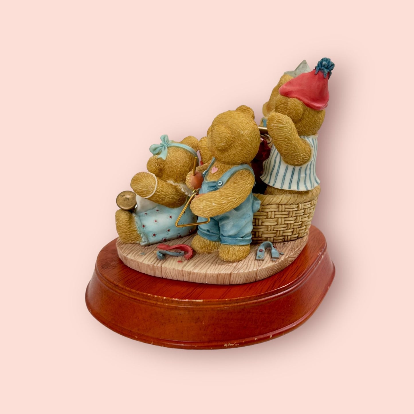 1996 Strike Up The Band Annie, Brittany, Colby, Danny and Ernie Cherished Teddies Collection 205354