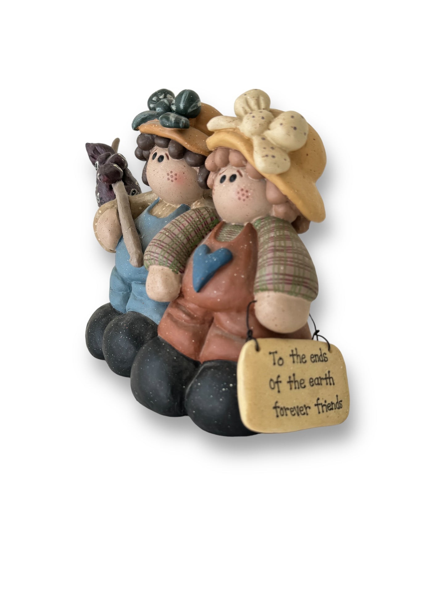 To The Ends Of The Earth Forever Friends Figurines 6" Height