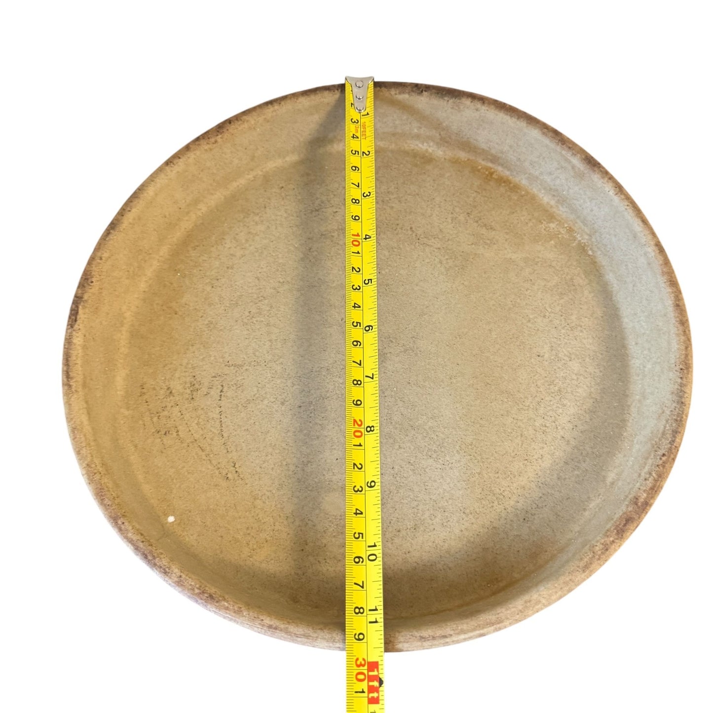 Pampered Chef 11.5" Round Stoneware Pizza Pan Baker Oven to Table Made in USA