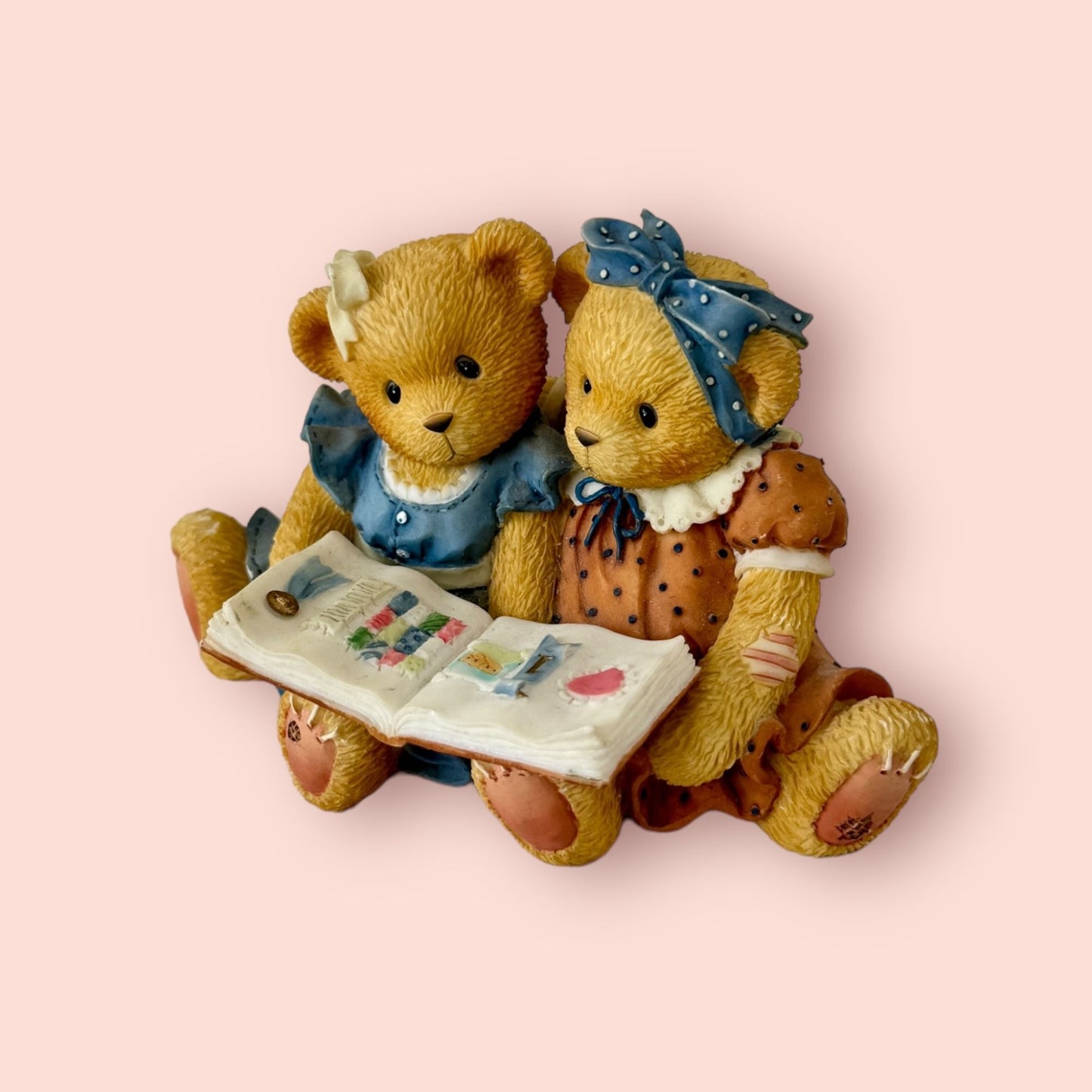 1999 Roxie And Shelly What A Story We Share Cherished Teddies Collection 601586