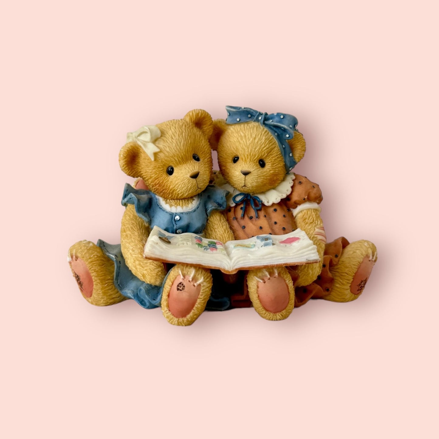 1999 Roxie And Shelly What A Story We Share Cherished Teddies Collection 601586