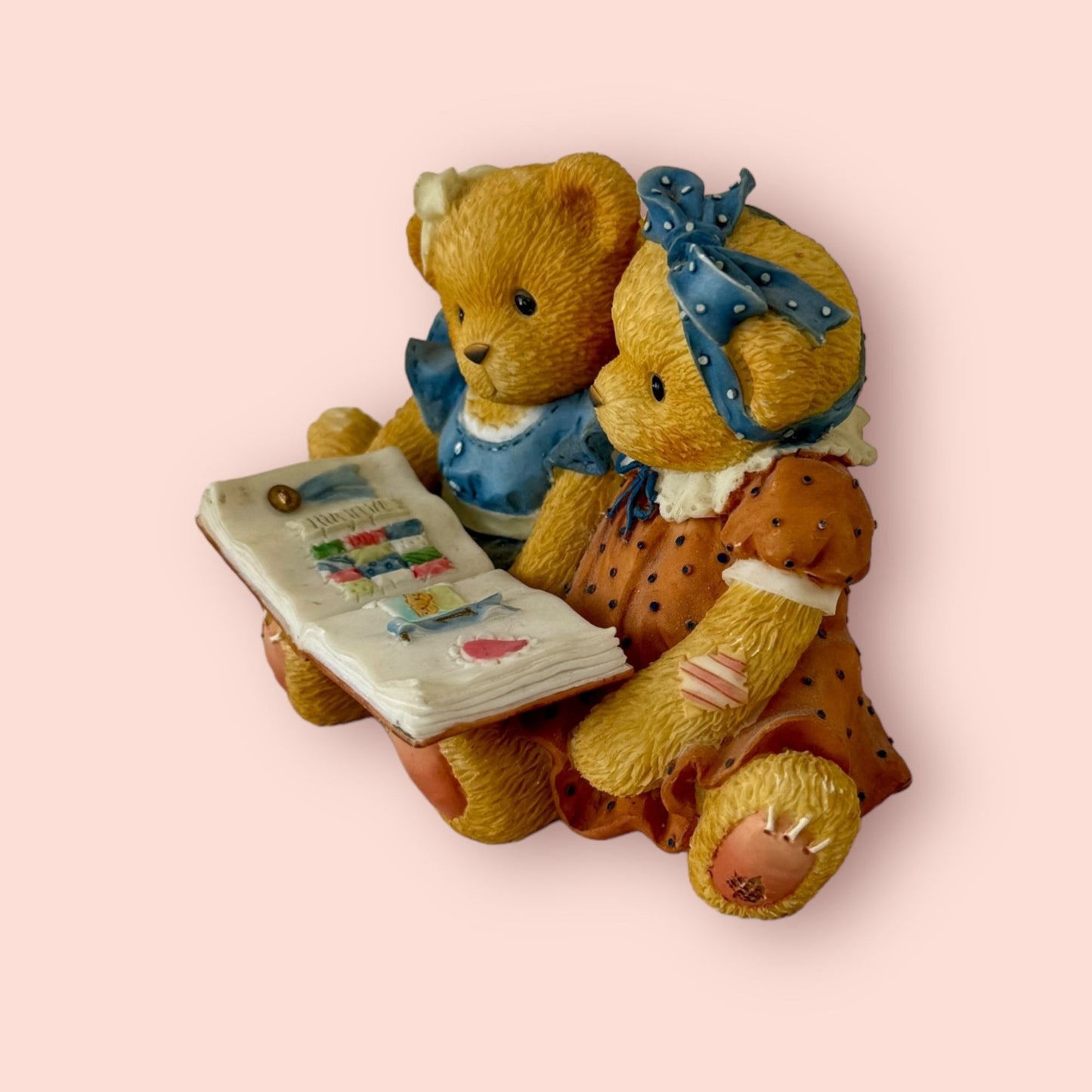 1999 Roxie And Shelly What A Story We Share Cherished Teddies Collection 601586