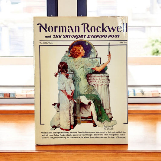 Collectible Vintage Norman Rockwell Book Saturday Evening Post Covers 1976