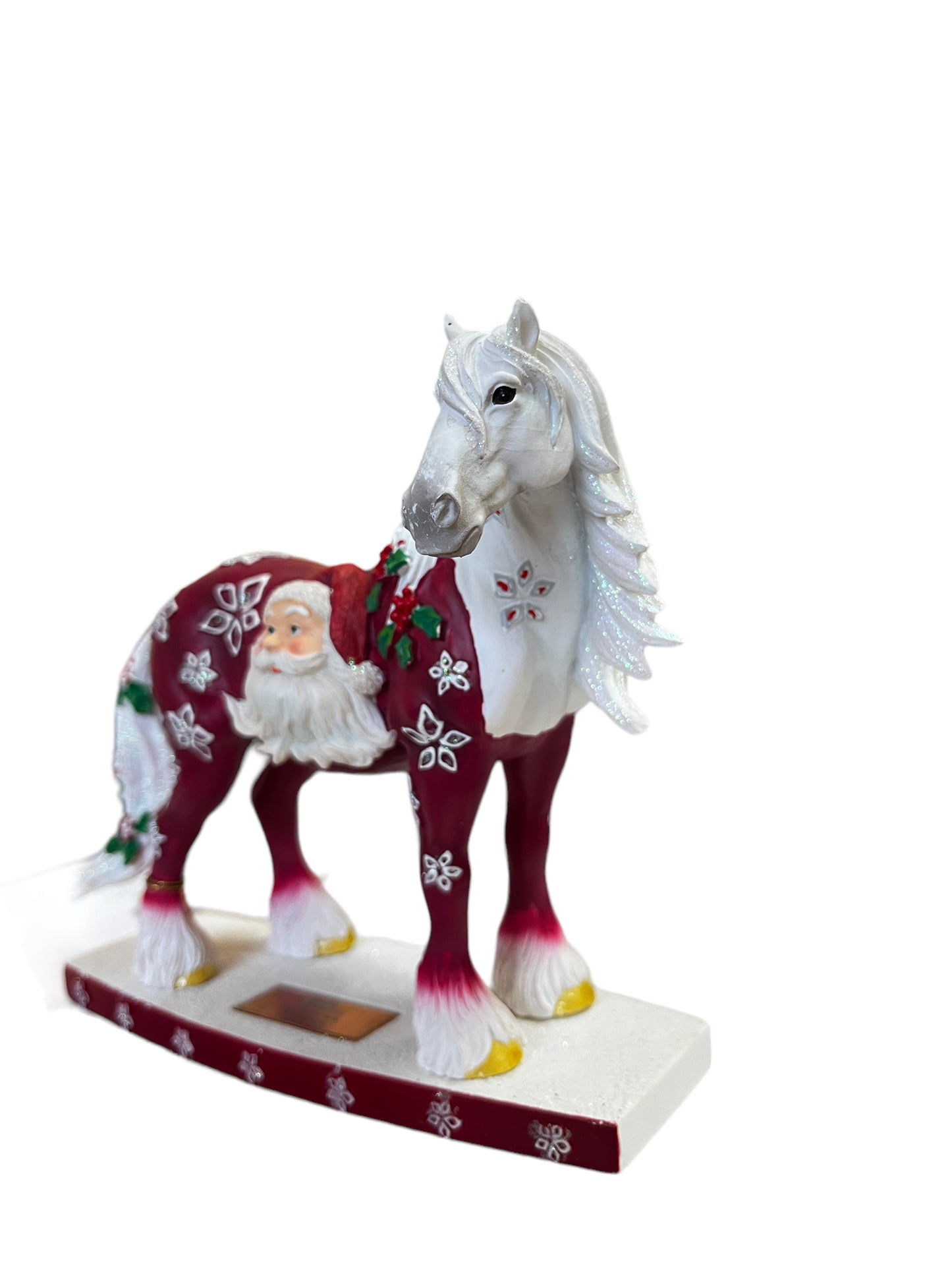 Horse Different Color by Westland, Giftware Clydesdale Santa Claus