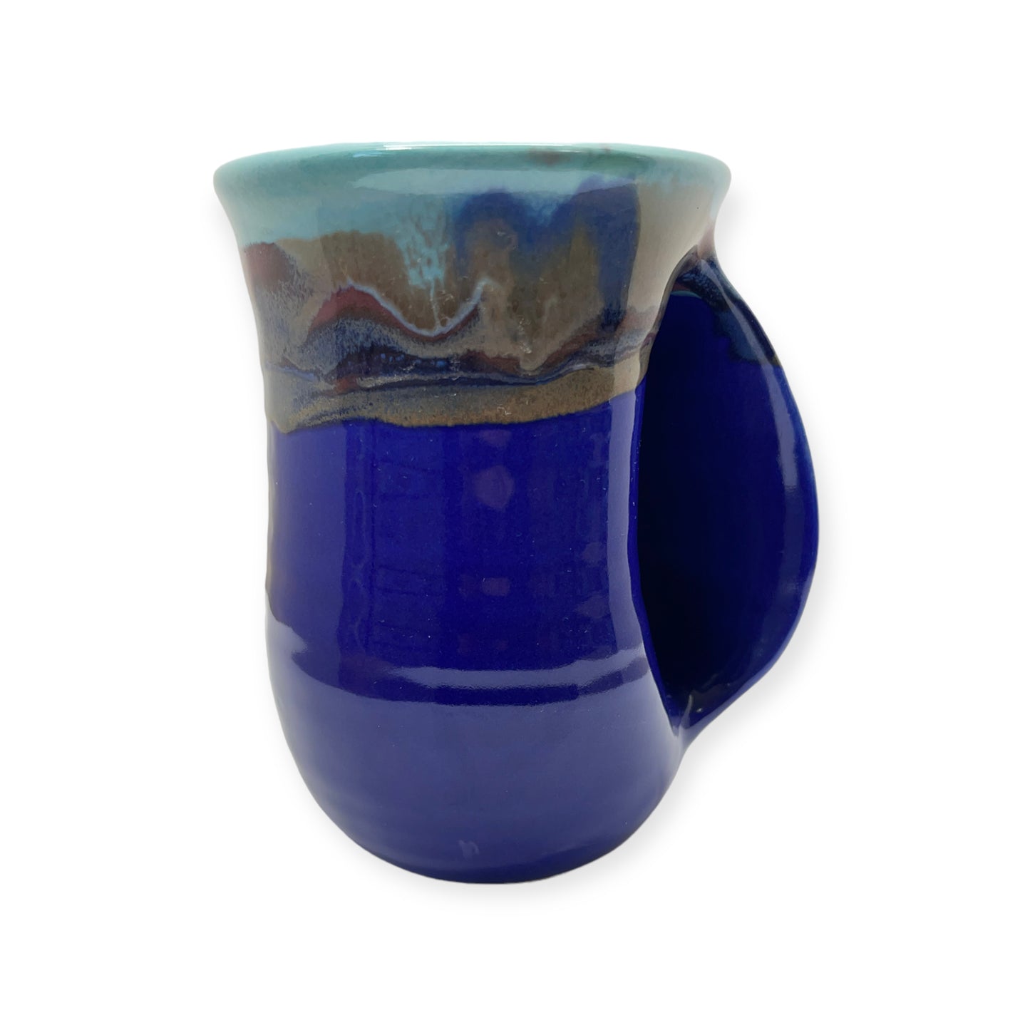 Clay in Motion Handwarmer Mug - Right Hand Mug