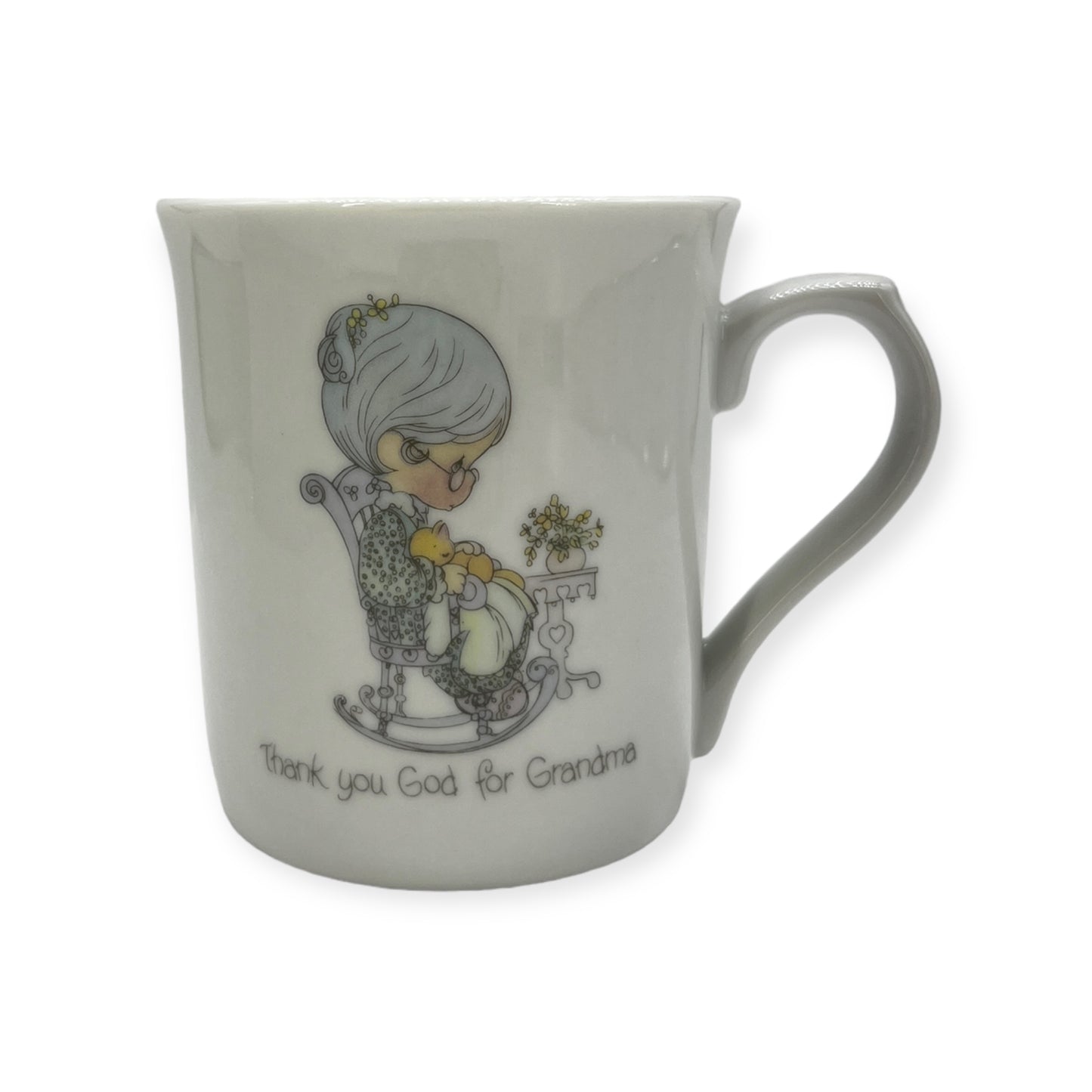 1984 Grandma Samuel J. Butcher Precious Moments Cup Mug