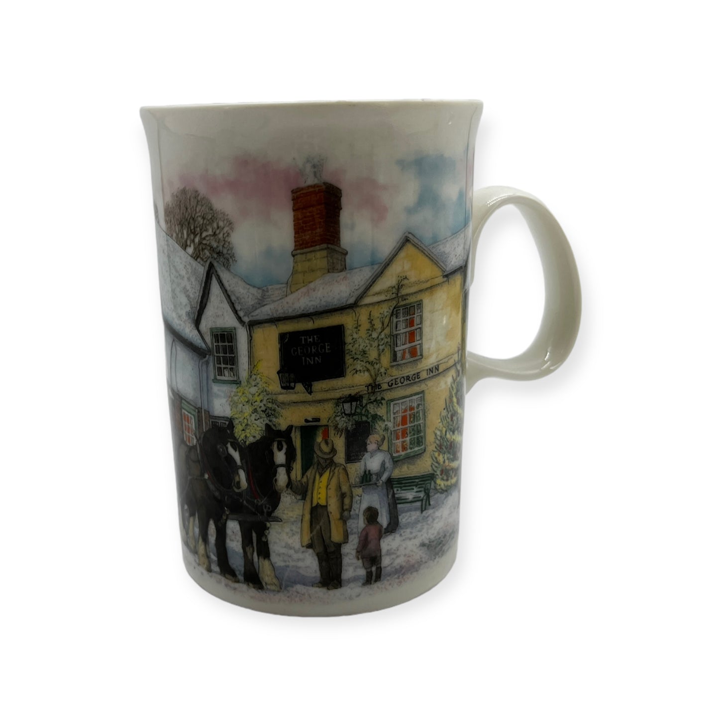 Vintage Scotland "A Winter's Coffee Mug