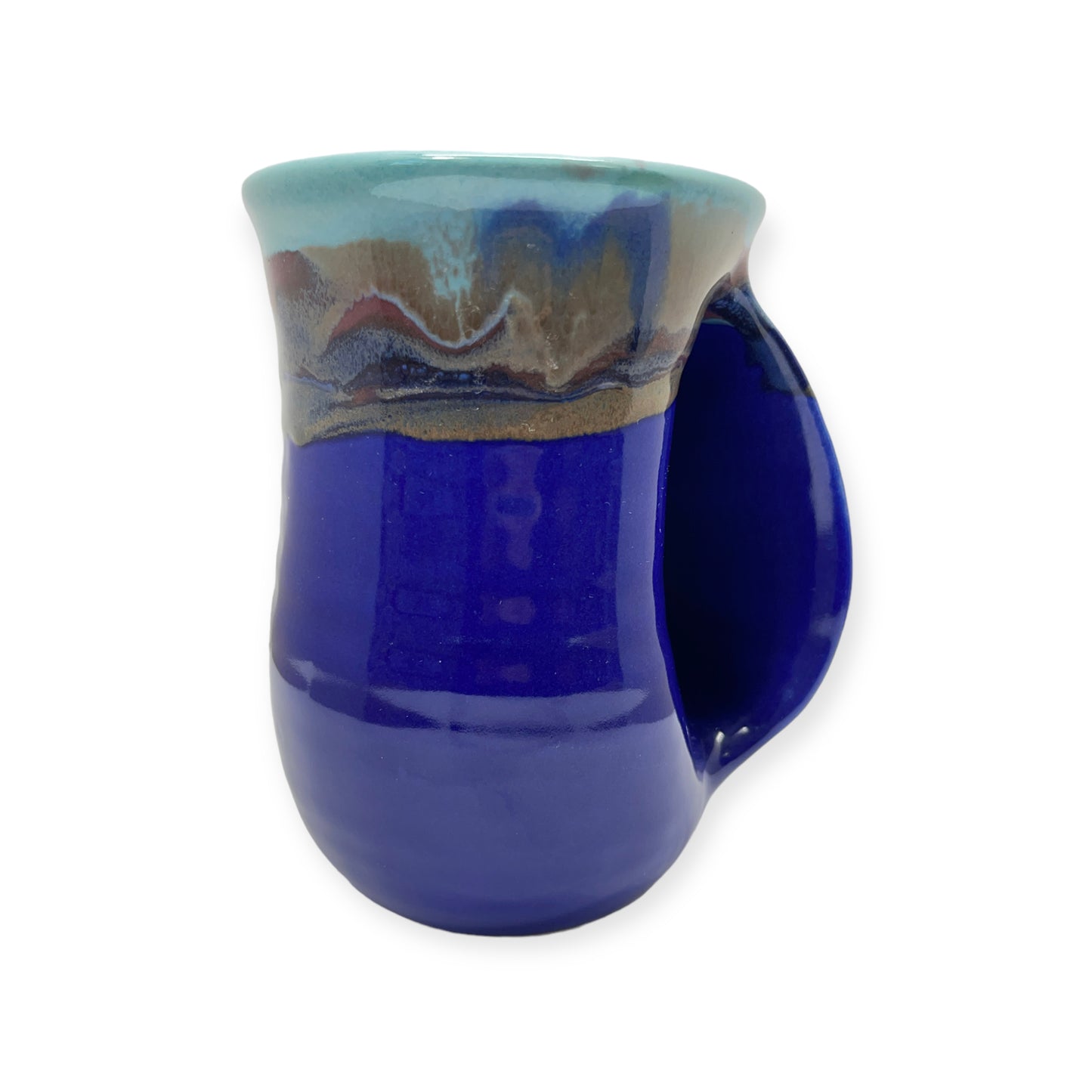 Clay in Motion Handwarmer Mug - Right Hand Mug