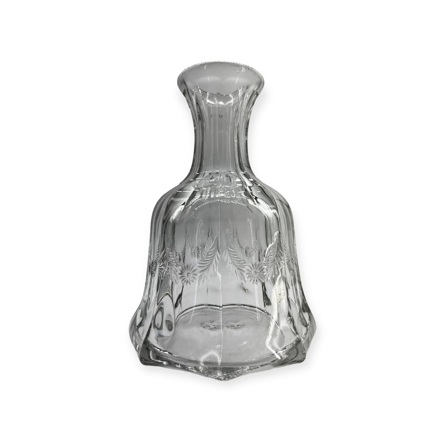 Vintage Clear Crystal Decanter Carafe