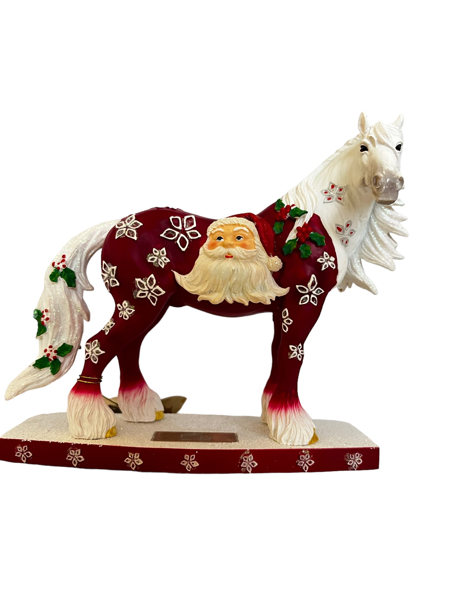 Horse Different Color by Westland, Giftware Clydesdale Santa Claus