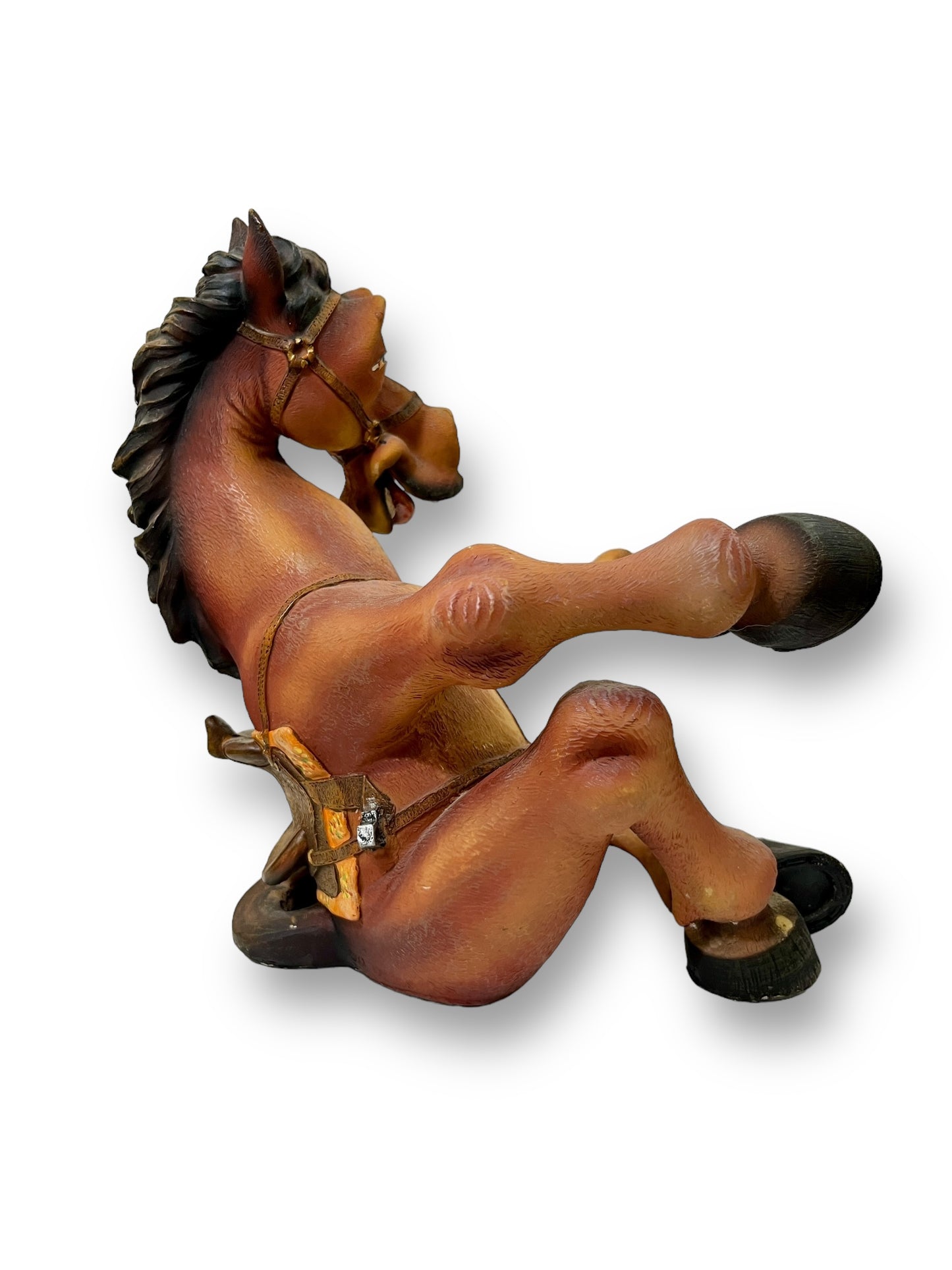 Drunken Horse Wine Bottle Holder Barware 9"