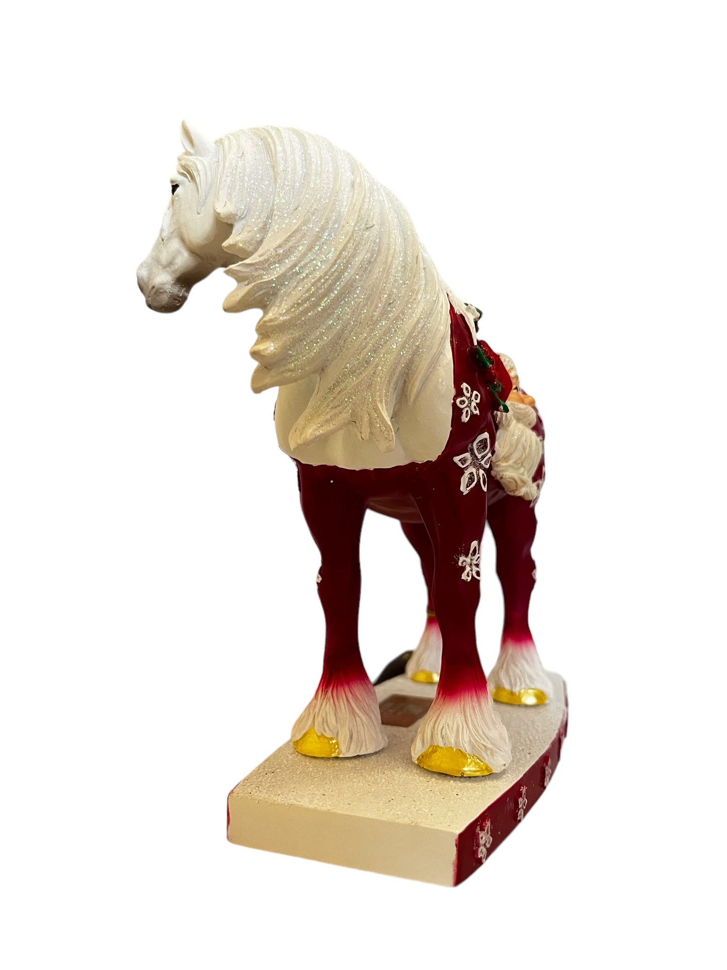 Horse Different Color by Westland, Giftware Clydesdale Santa Claus