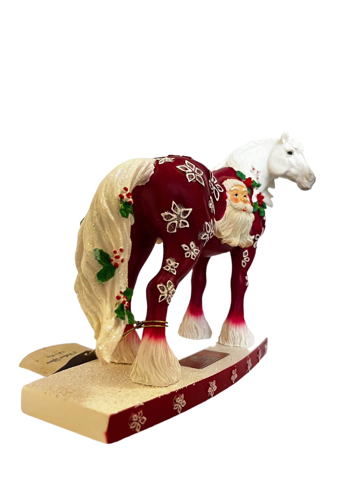 Horse Different Color by Westland, Giftware Clydesdale Santa Claus