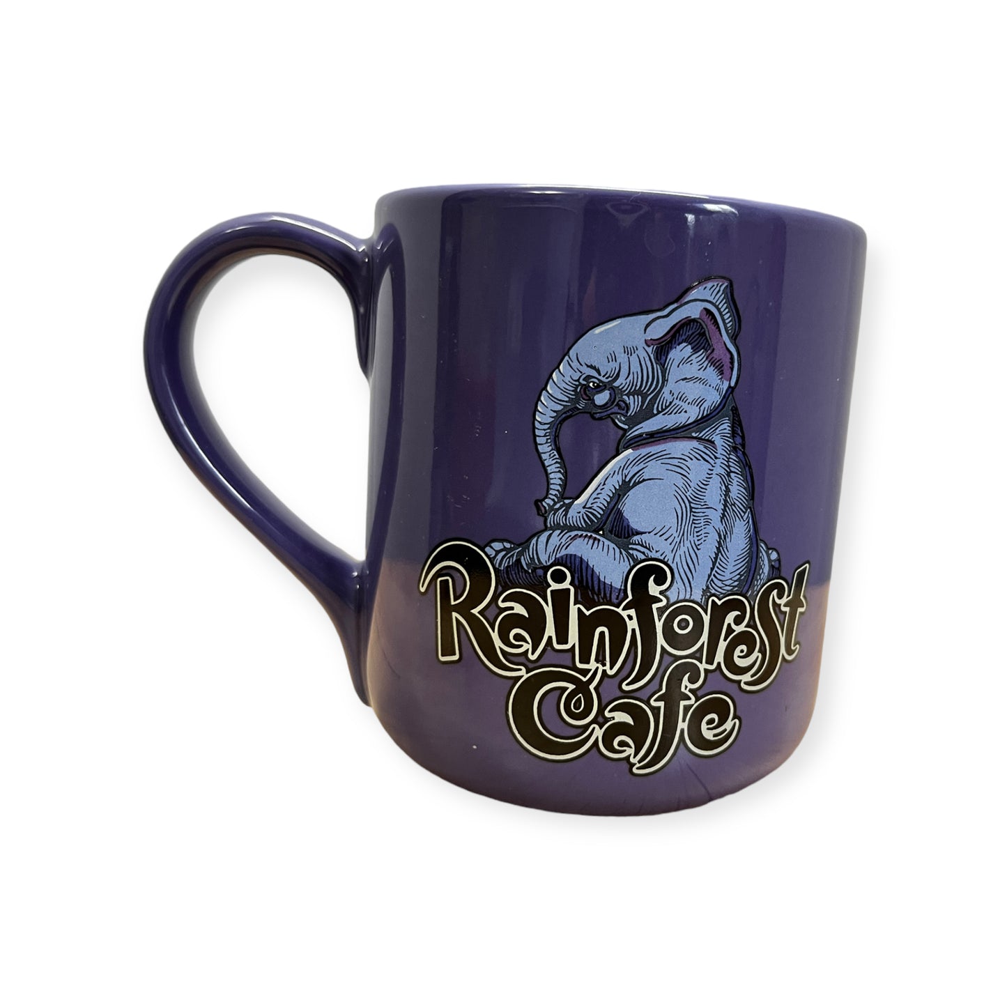 1999 Rainforest Cafe Ceramic Mug Lot of 2