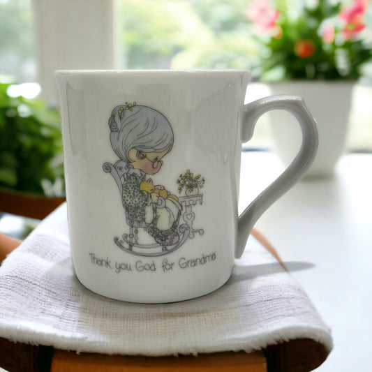 1984 Grandma Samuel J. Butcher Precious Moments Cup Mug