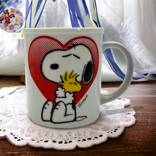 1958-1965 Peanuts Characters A Classic Snoopy Mug