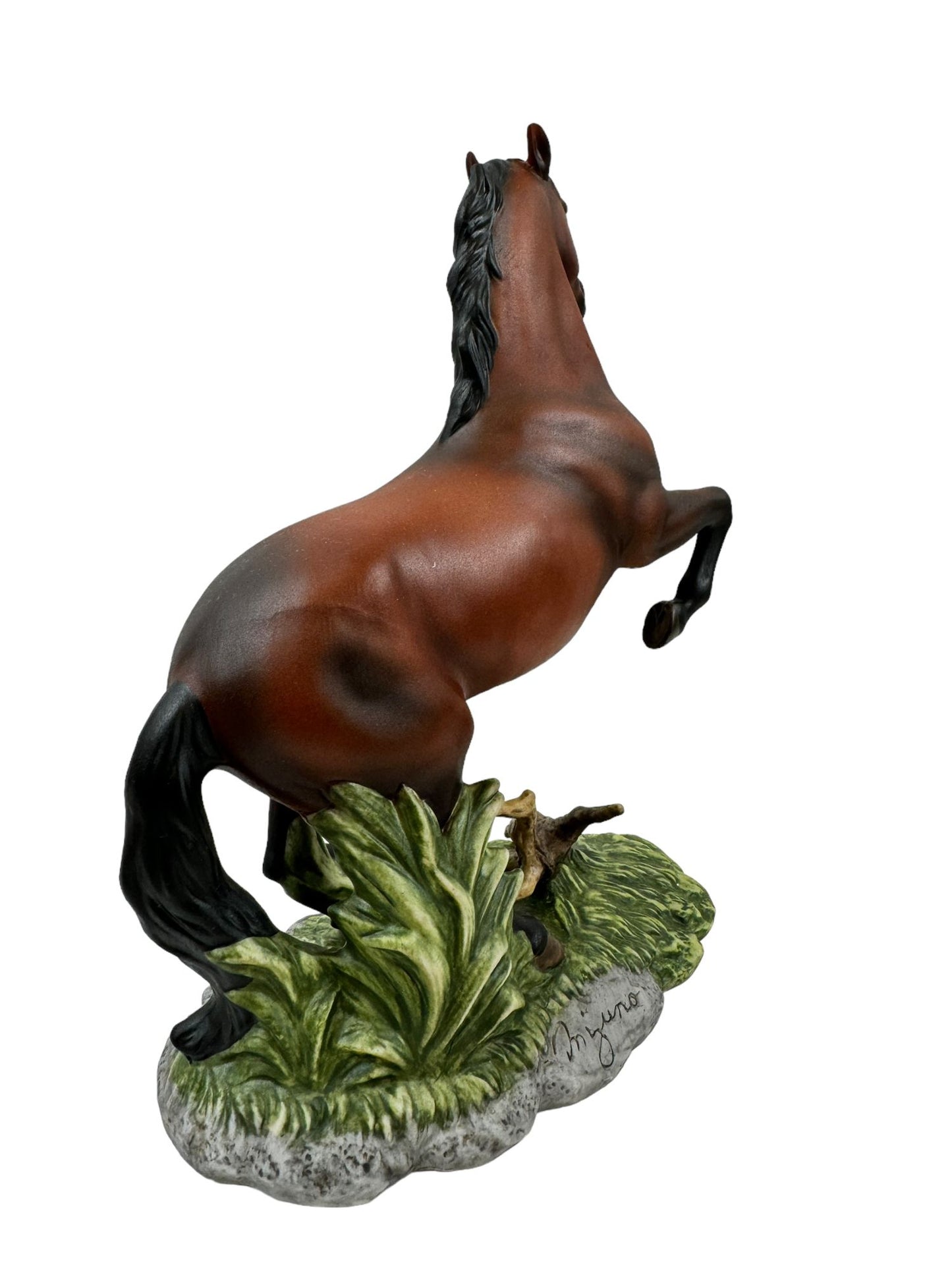 1997 Vintage Masterpiece Porcelain The Champion Horse Figurine