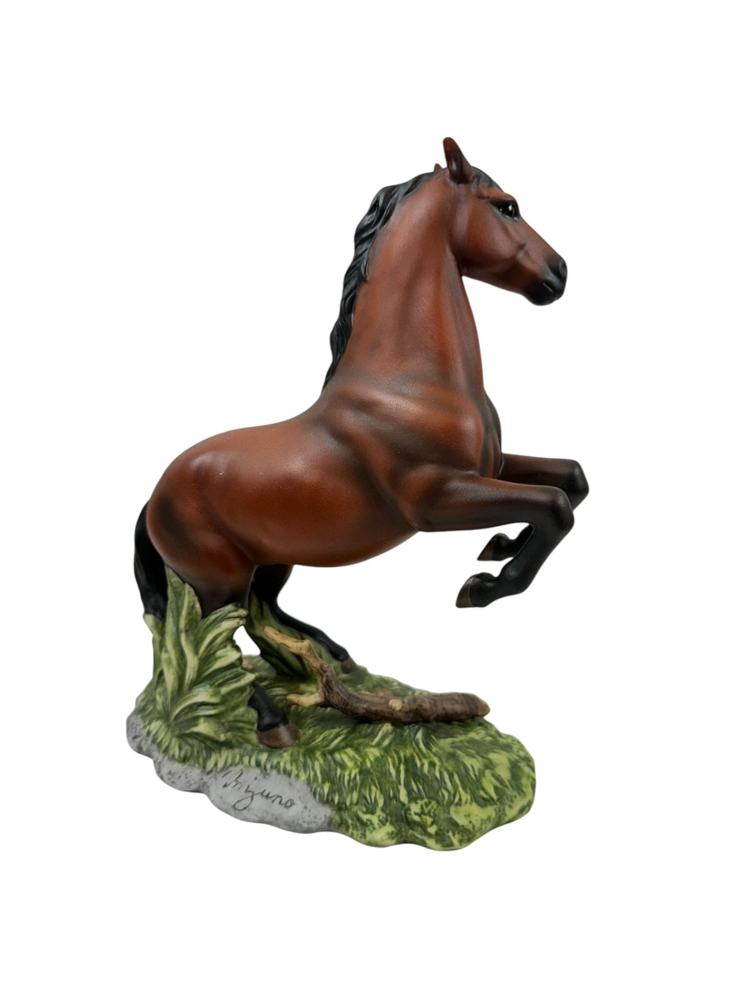 1997 Vintage Masterpiece Porcelain The Champion Horse Figurine