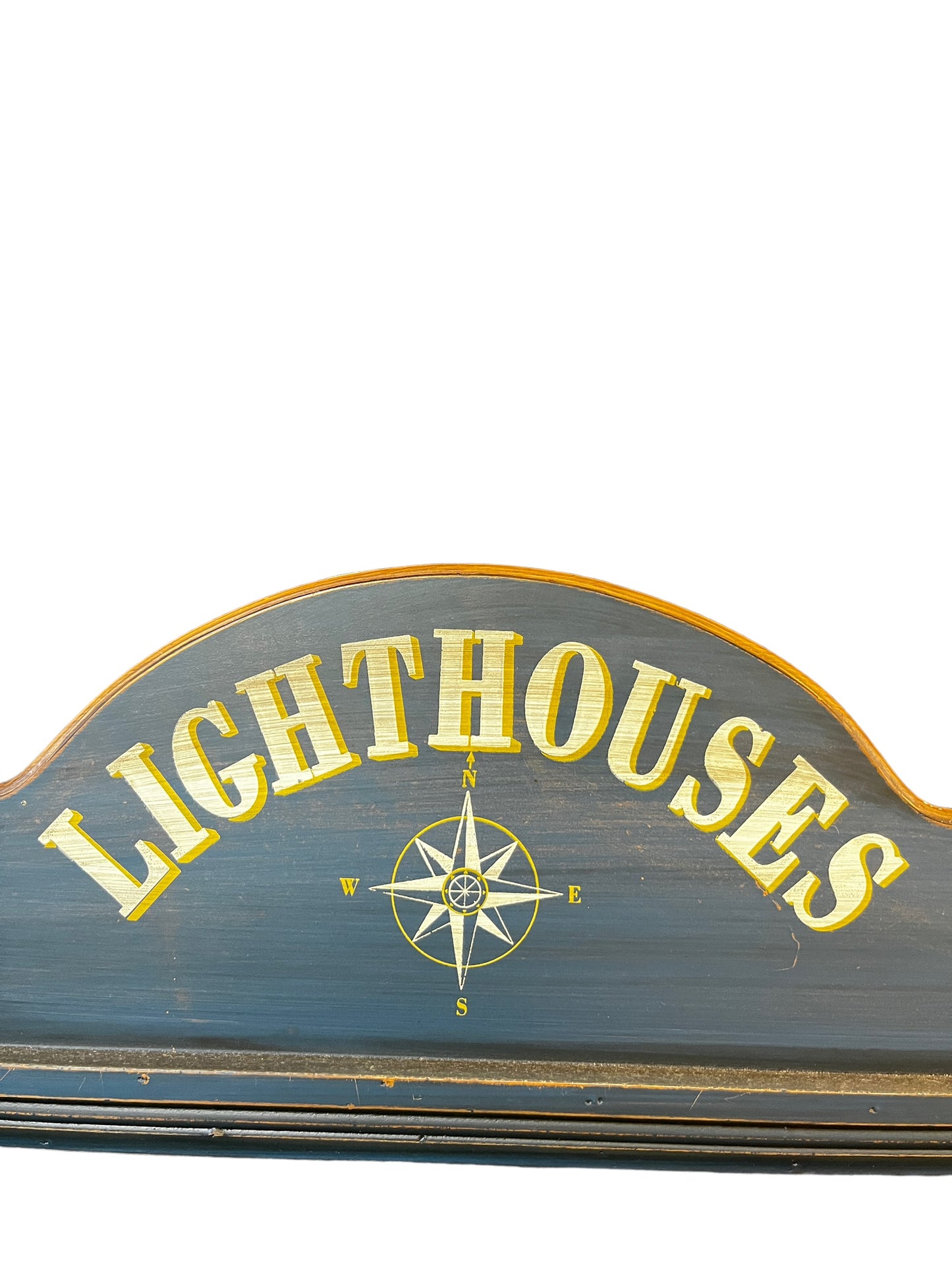 Old Large Wooden Lighthouse 3D Wall Art Plaque