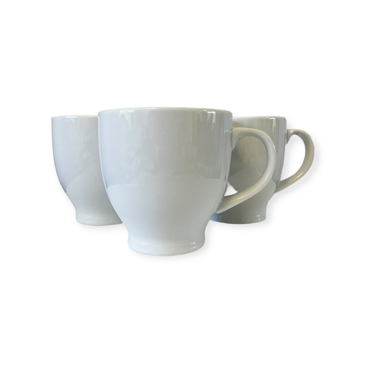 Cordon Blue White Coffee Mug 16 Oz. Set of 3