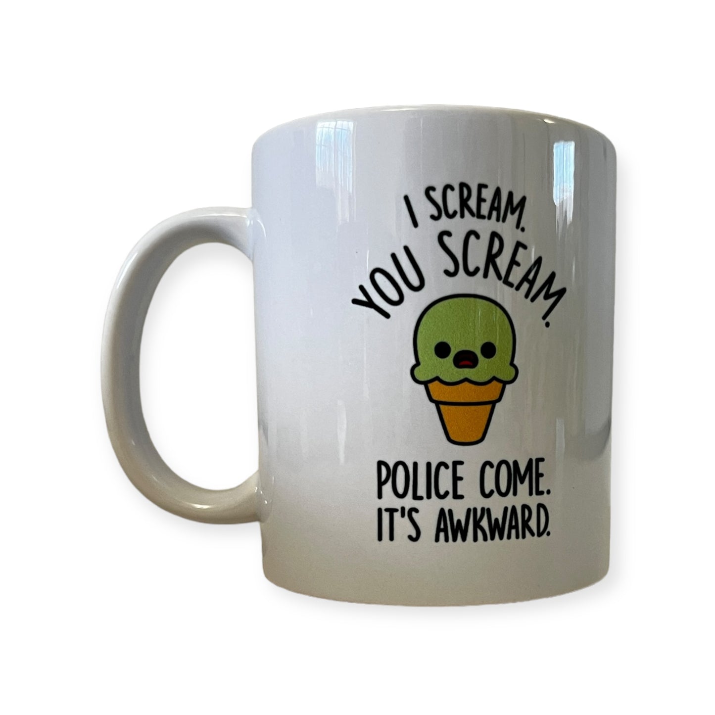 I Scream You Scream Cute Coffee Mug 8 Oz.