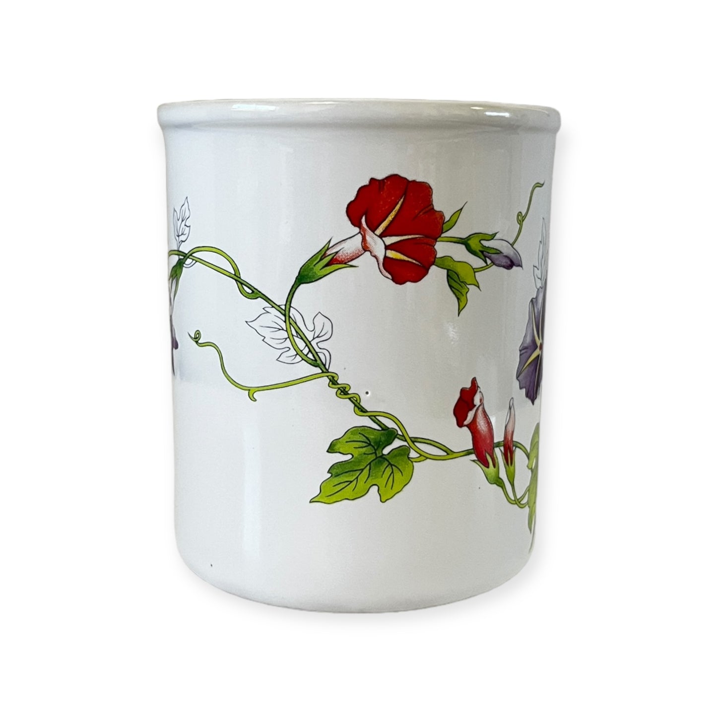 Vintage Botanical Flowers Coffee Mug 8 Oz.