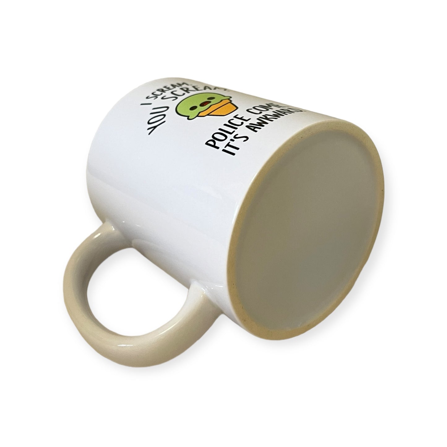 I Scream You Scream Cute Coffee Mug 8 Oz.