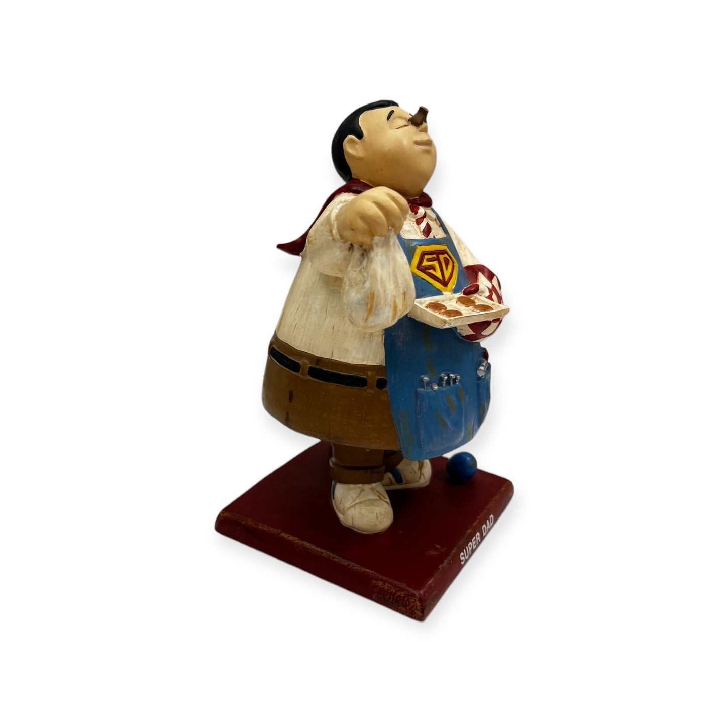 Super Dad Bobble Guyz Figurine Size 6.5" Tall