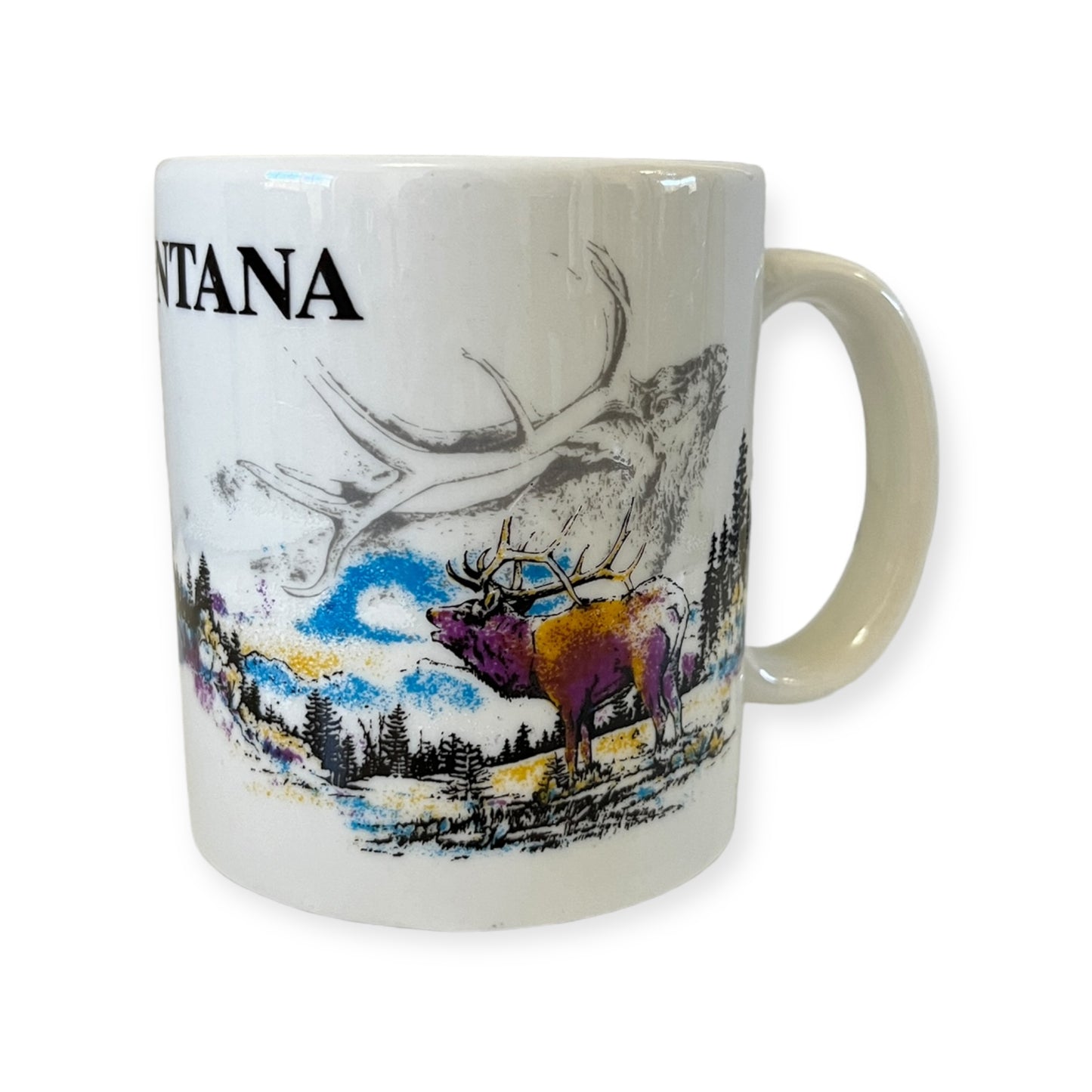 Montana, Mount St Helens Souvenir Coffee Mug 12 Oz.