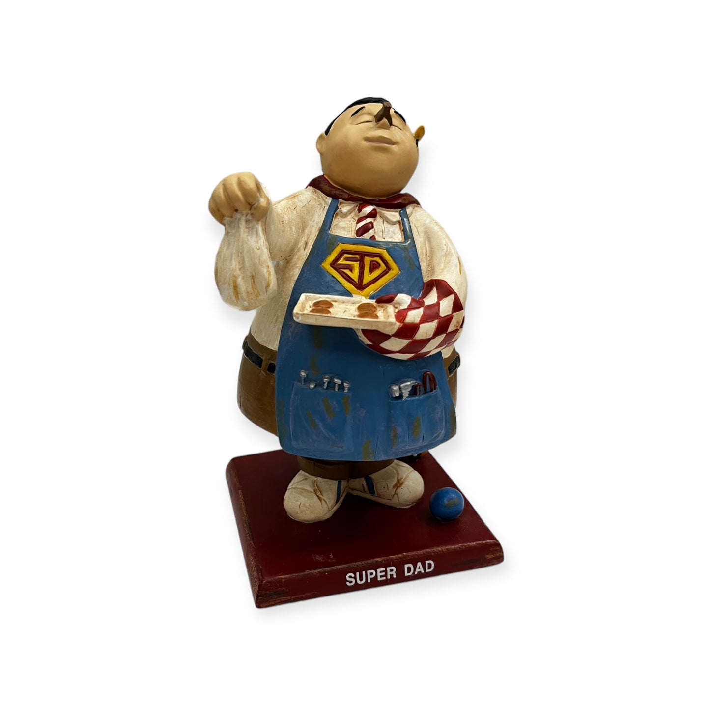 Super Dad Bobble Guyz Figurine Size 6.5" Tall