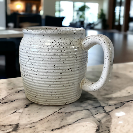 Large Ceramic White Coffee Mug 20 Oz.