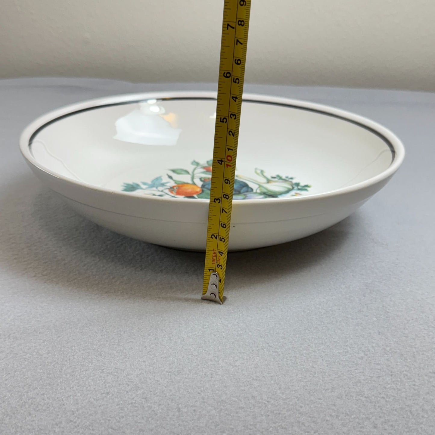 13" Large Italian Ceramic Pasta Bowl, Verdura Design, Over and Back Inc.