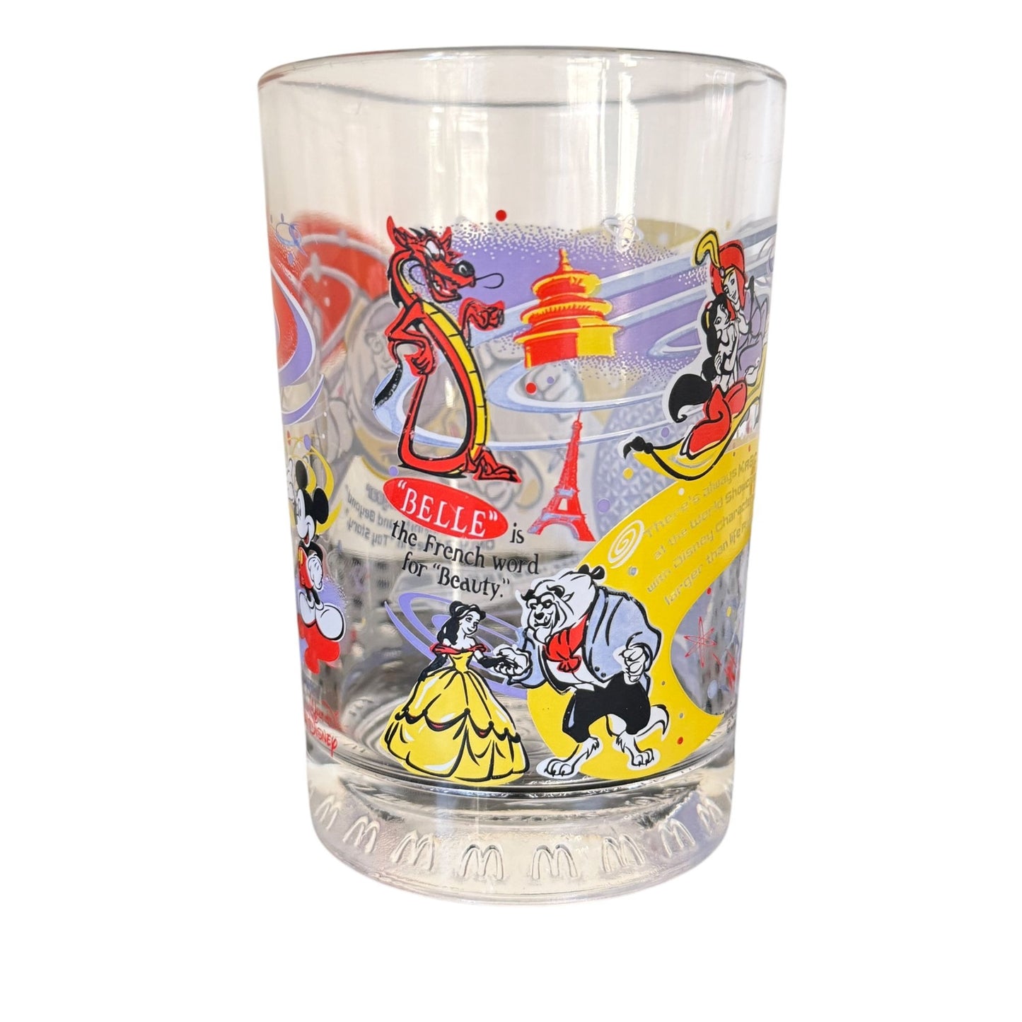 McDonald's Disney 100 Years of Magic 4 Glasses Collectible, Limited Edition