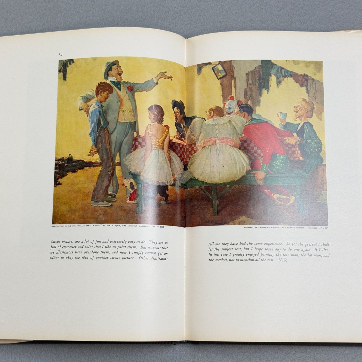 Collectible Vintage Norman Rockwell Book Illustrator by Arthur L. Guptill