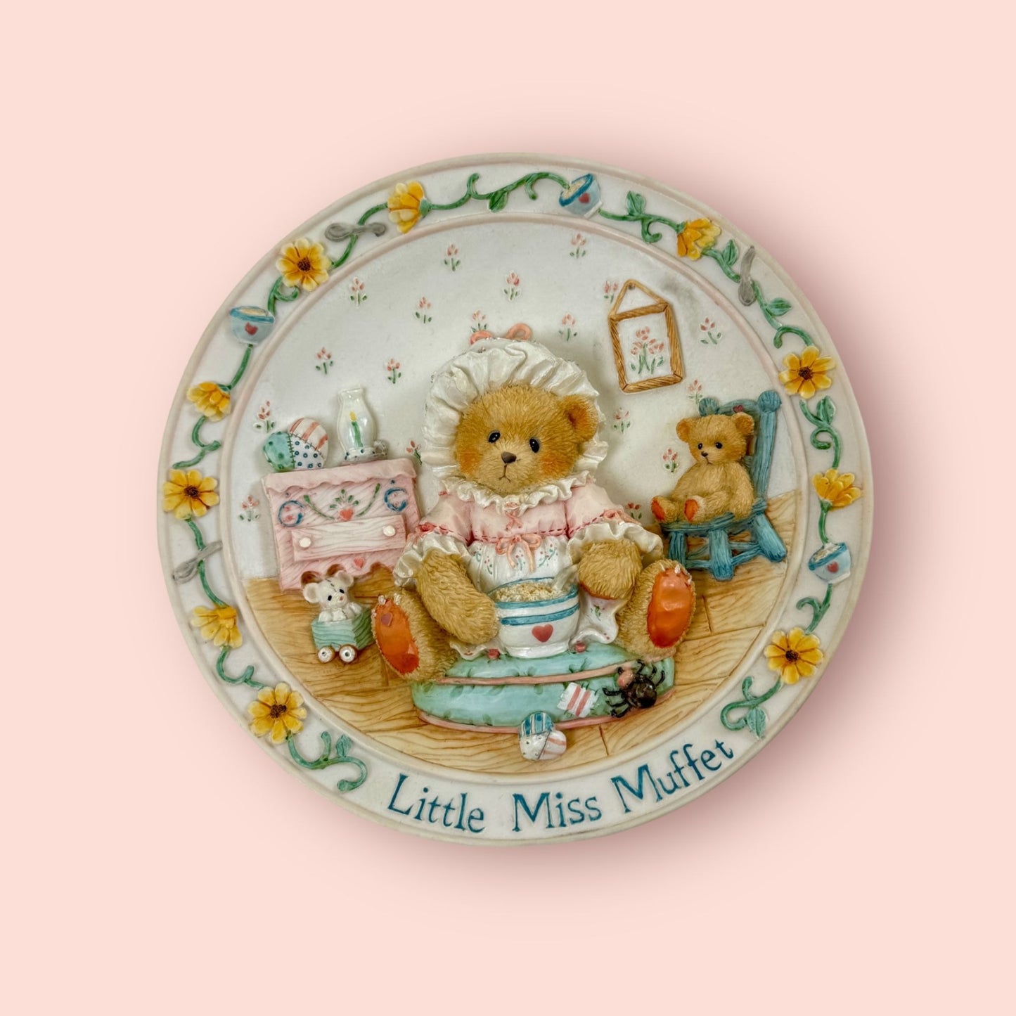 1995 Little Miss Muffet I'm Never Afraid With You By My Side Cherished Teddies