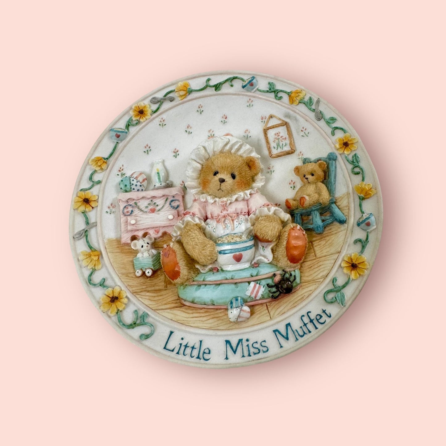 1995 Little Miss Muffet I'm Never Afraid With You By My Side Cherished Teddies