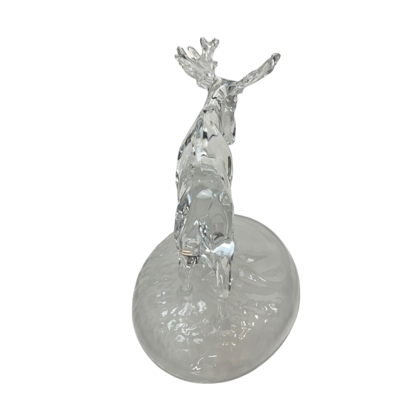 Vintage Cristal D'Arques Moose Leaded Crystal Piece 7" Figurine Collectible